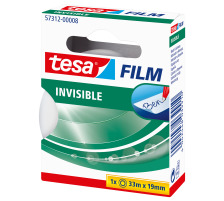 TESA Tesafilm 33mx19mm invisible 1 roul., 57312-000