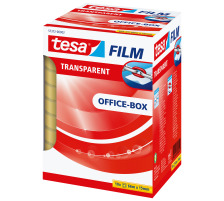 TESA Klebeband transp.Box 66mx15mm 10 pcs., 573720000