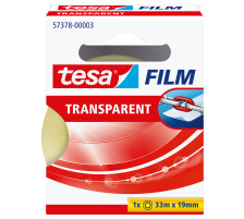 TESA tesafilm 19mmx33m Refill transparent, 573780000