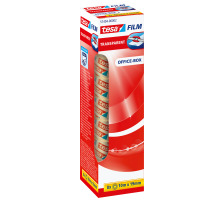 TESA Klebeband transp.Box 10mx19mm 8 pcs., 574040000