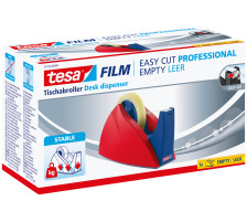 TESA Droul. Table EasyCut 66mx25mm rouge/bleu, 574220000