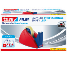 TESA Droul. Table EasyCut 66mx25mm rouge/bleu, 574220000