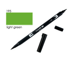 TOMBOW Dual Brush Pen hellgrün, ABT 195