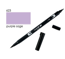 TOMBOW Dual Brush Pen pourpre, ABT 623