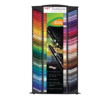 TOMBOW Brush-Pen Display 96 couleurs, 600 pcs., ABT96CSET