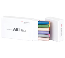 TOMBOW Dual Brush Pen ABT PRO Manga Set Shonen 12 pcs., ABTP-12P5