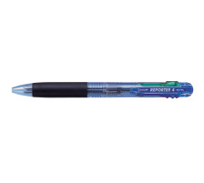 TOMBOW Stylo  bille 4 couleurs Reporter, translucent blue, BC-FRC40
