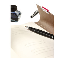 TRANSOTYPE senseBook FLAP A6 neutre, S, 135 feuilles beige, 75010600