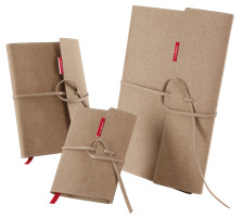 TRANSOTYPE senseBook FLAP REFILL A4 neutre, L, 135 feuilles beige, 75510400