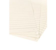 TRANSOTYPE senseBook FLAP REFILL A5 lign, M, 135 feuilles beige, 75510501