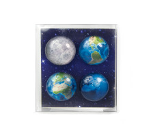 TRENDFORM EYE aimants PLANET set de 4 assorti, EY2004