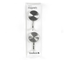 TRENDFORM Crochet aimant PORTA set de 2 acier inox, FW2810