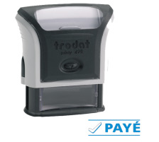 TRODAT Tampon PAYE bleu, 4911
