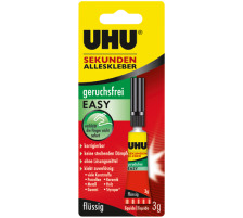 UHU Superglue 3g liquide, sans solvent, 46130