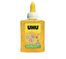 UHU Glitter Glue jaune, 49970