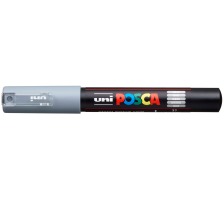UNI-BALL Posca Marker 0,7mm grau, PC-1M
