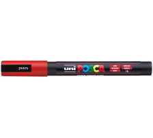 UNI-BALL Posca Marker 0,9-1,3mm rot, Rundspitze, PC3M
