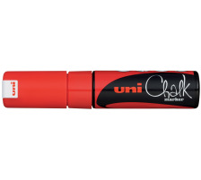 UNI-BALL Chalk Marker 8mm rouge, PWE-8K