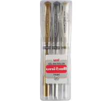 UNI-BALL Signo broad 1mm 3 couleurs tui, UM153GS3C