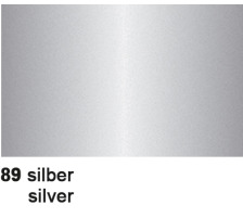 URSUS Tonzeichenpapier A3 130g, silber glanz 100 Blatt, 2174089
