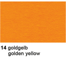 URSUS Tonzeichenpapier A4 130g, gelb 100 Blatt, 2174614