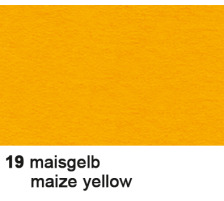 URSUS Tonzeichenpapier A4 130g, gelb 100 Blatt, 2174619