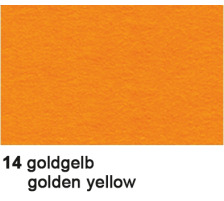 10 X URSUS Tonzeichenpapier 50x70cm 130g, gelb, 2232214