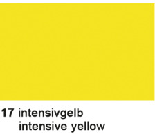 10 X URSUS Tonzeichenpapier 50x70cm 130g, gelb, 2232217