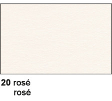 10 X URSUS Tonzeichenpapier 50x70cm 130g, rose, 2232220