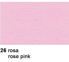 10 X URSUS Tonzeichenpapier 50x70cm 130g, rosa, 2232226