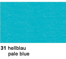 10 X URSUS Tonzeichenpapier 50x70cm 130g, blau, 2232231