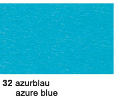 10 X URSUS Tonzeichenpapier 50x70cm 130g, blau, 2232232