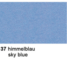 10 X URSUS Tonzeichenpapier 50x70cm 130g, blau, 2232237