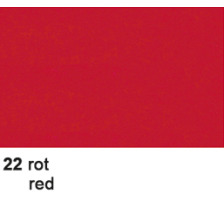 25 X URSUS Papier transparent 70x100cm 42g, rouge, 2541422