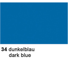 25 X URSUS Papier transparent 70x100cm 42g, bleu, 2541434