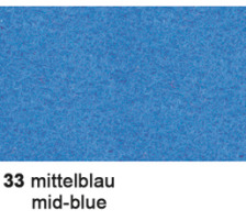 URSUS Bastelfilz 20x30cm blau,150g 10 Stck, 4170033