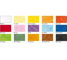 25 X URSUS Soie chaume 50x70cm blanc 25g, 4812200