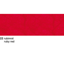 25 X URSUS Strohseide 50x70cm rot 25g, 4812222
