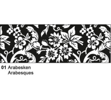 URSUS Transparentpapier A4 115g, weiss/schwarz 5 Blatt, 50304601