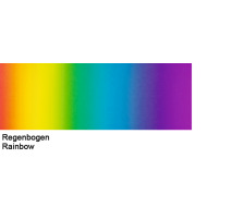 URSUS Tonzeichenpapier 50x70cm 130g, Regenbogen 10 Blatt, 5032299