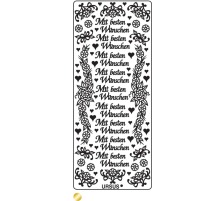 URSUS Creative Sticker Sujet 07 or, 59100007