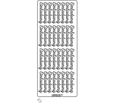 URSUS Creative Sticker Sujet 02 argent, 59110002
