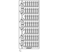 URSUS Creative Sticker Sujet 03 argent, 59110003