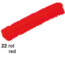 URSUS Pfeifenputzer 50cmx8mm rot 10 Stck, 6530022