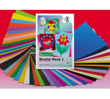URSUS Papier Kombi-Pack 23x33cm sortiert, 7770000