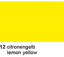 URSUS Moosgummi 30x40cm zitronengelb 5 Stck, 8340012