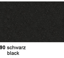 URSUS Moosgummi 30x40cm schwarz 5 Stck, 8340090