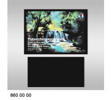 URSUS Tonzeichenpapier-Block 24x34cm schwarz 130g, 30 Blatt, 8600000