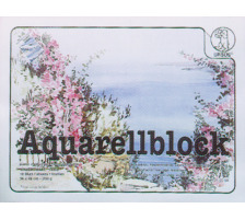 URSUS Aquarellpapier 36x48cm 200g, weiss 10 Blatt, 9340000