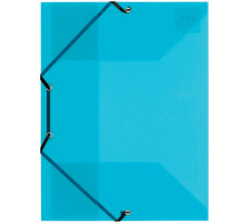 VIQUEL Pochette  lastique A4 bleu, 113346-08